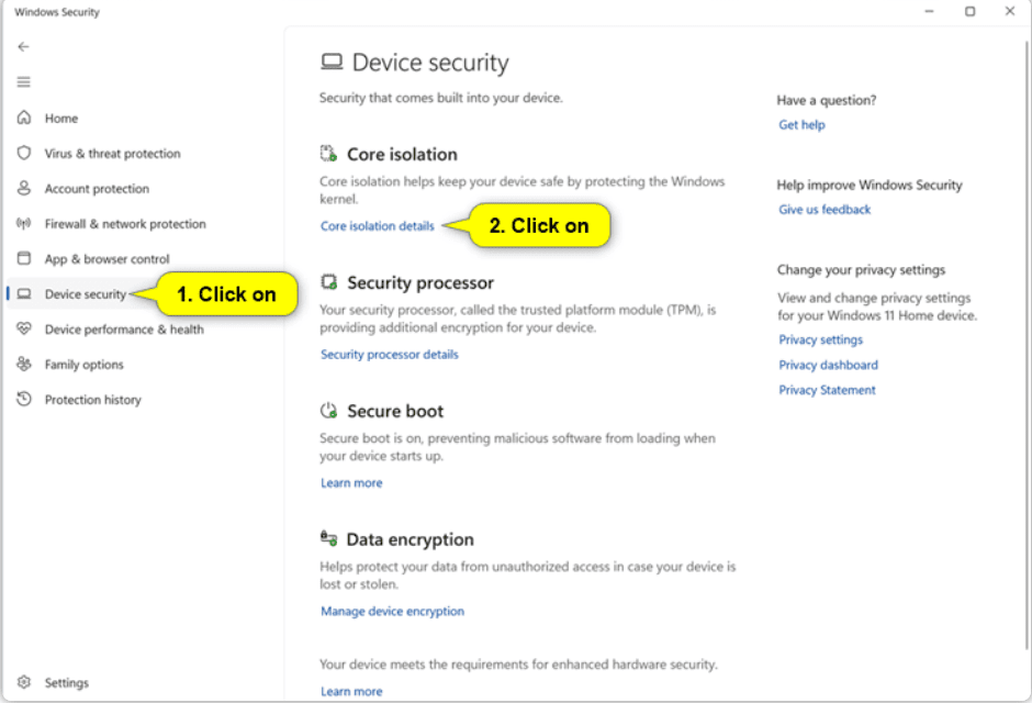 disablecoreisolationprotection1 BuckCheat